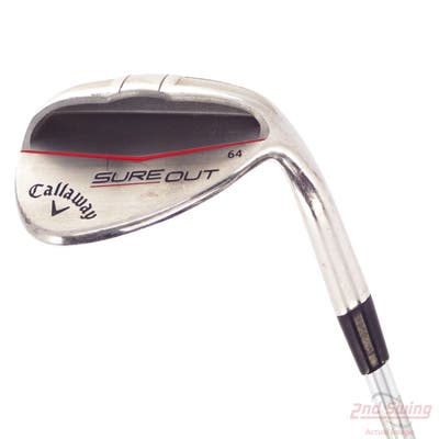 Callaway Sure Out Wedge Lob LW 64° FST KBS Wedge 90 Steel Wedge Flex Right Handed 35.25in