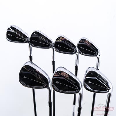 TaylorMade Qi Iron Set 5-PW AW Fujikura Ventus TR Blue 5 Graphite Senior Right Handed -1/4"