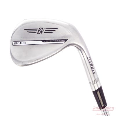 Titleist Vokey SM10 Tour Chrome Wedge Sand SW 54° 10 Deg Bounce S Grind Titleist Vokey BV Steel Wedge Flex Right Handed 35.25in