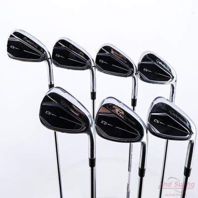 TaylorMade Qi Iron Set 5-PW AW FST KBS MAX 85 MT Steel Regular Right Handed -1/4"