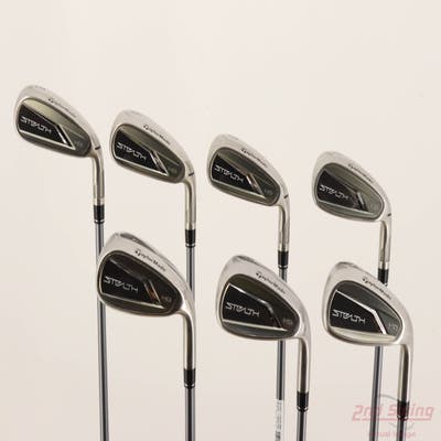 TaylorMade Stealth HD Iron Set 5-PW AW Fujikura Speeder NX 50 Graphite Regular Right Handed +1/4"