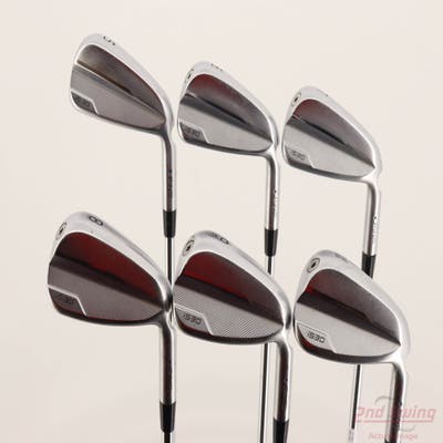 Ping i530 Iron Set 5-PW True Temper Dynamic Gold Mid 100 R300 Steel Regular Right Handed Blue Dot +1 1/4"