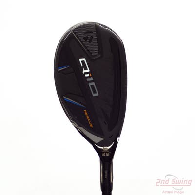 TaylorMade Qi10 Hybrid 6 Hybrid 28° Fujikura Ventus TR Blue 5 Graphite Senior Right Handed 39.5in