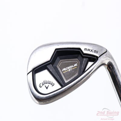Callaway Rogue ST Max OS Lite Single Iron Pitching Wedge PW True Temper Dynamic Gold 105 Steel Regular Right Handed 35.75in