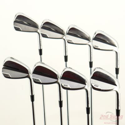 Ping i530 Iron Set 4-PW GW True Temper Dynamic Gold Mid 100 S300 Steel Stiff Right Handed Black Dot +1/4"