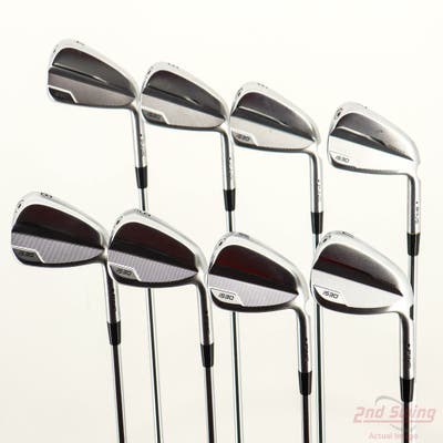 Ping i530 Iron Set 4-PW GW True Temper Dynamic Gold Mid 100 R300 Steel Regular Right Handed Black Dot +1/4"