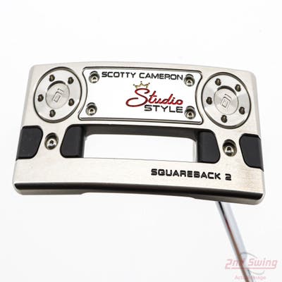 Mint Titleist Scotty Cameron 2025 Studio Style Squareback 2 Putter Steel Right Handed 35.0in