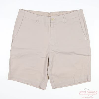 New W/ Logo Mens B. Draddy Shorts 40 Tan MSRP $125 BDR09