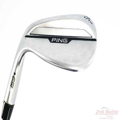 Ping s159 Chrome Wedge Sand SW 54° 12 Deg Bounce S Grind Ping Z-Z115 Steel Wedge Flex Left Handed Black Dot 35.5in