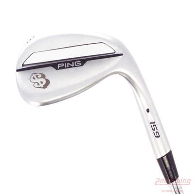 Ping s159 Chrome Wedge Lob LW 58° 10 Deg Bounce S Grind Ping Z-Z115 Steel Wedge Flex Right Handed Black Dot 35.25in