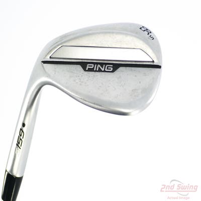 Ping s159 Chrome Wedge Lob LW 58° 10 Deg Bounce S Grind Ping Z-Z115 Steel Wedge Flex Left Handed Black Dot 35.25in