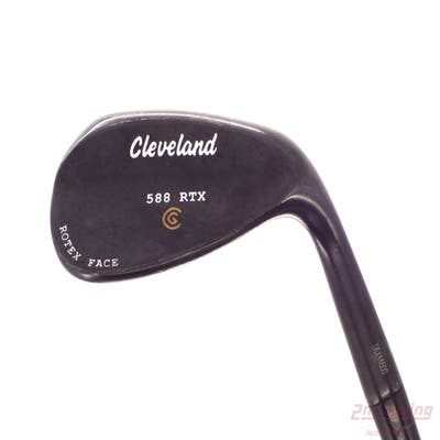 Cleveland 588 RTX Black Pearl Wedge Sand SW 56° 14 Deg Bounce Cleveland ROTEX Wedge Steel Wedge Flex Right Handed 35.5in