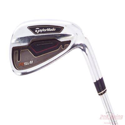 TaylorMade RSi 1 Single Iron Pitching Wedge PW Stock Steel Shaft Steel Regular Right Handed 35.5in