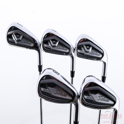 Titleist T300 Iron Set 5-9 Iron True Temper AMT Red S300 Steel Stiff Right Handed STD