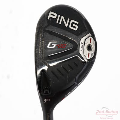 Ping G410 LS Tec Fairway Wood 3 Wood 3W 14.5° Aldila Rogue White 130 MSI 70 Graphite Stiff Left Handed 42.75in