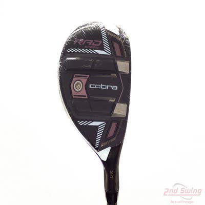 Mint Cobra RAD Speed Hybrid 5 Hybrid 24° UST Mamiya Recoil ESX 450 F1 Graphite Ladies Right Handed 38.5in