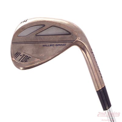 TaylorMade Milled Grind HI-TOE 3 Copper Wedge Gap GW 52° 9 Deg Bounce FST KBS Hi-Rev 2.0 115 Steel Wedge Flex Right Handed 35.0in