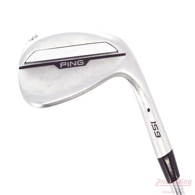 Ping s159 Chrome Wedge Sand SW 54° 10 Deg Bounce H Grind Ping Z-Z115 Steel Wedge Flex Right Handed Black Dot 35.5in