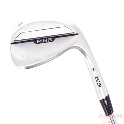 Ping s159 Chrome Wedge Sand SW 54° 10 Deg Bounce H Grind Ping Z-Z115 Steel Wedge Flex Right Handed Black Dot 35.5in