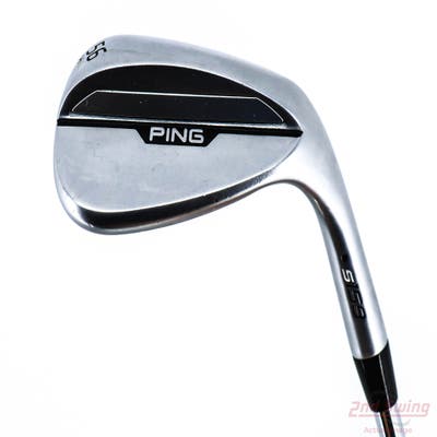 Ping s159 Chrome Wedge Sand SW 56° 10 Deg Bounce H Grind Ping Z-Z115 Steel Wedge Flex Right Handed Black Dot 35.5in