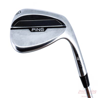 Ping s159 Chrome Wedge Lob LW 62° 6 Deg Bounce T Grind Ping Z-Z115 Steel Wedge Flex Right Handed Black Dot 35.25in