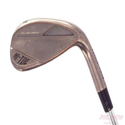 TaylorMade Hi-Toe 4 Wedge Gap GW 52° 9 Deg Bounce ATS True Temper Dynamic Gold Tour Issue 115 Steel Wedge Flex Right Handed 35.0in