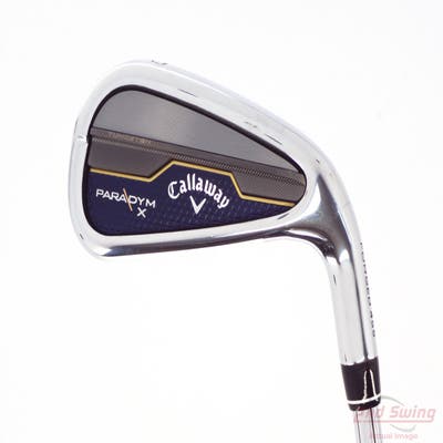 Callaway Paradym X Single Iron 7 Iron True Temper Elevate MPH 85 Steel Stiff Right Handed 37.0in