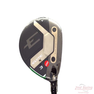 Mint Callaway Elyte X Fairway Wood 3 Wood 3W 15° Project X Denali Charcoal 60 Graphite Stiff Right Handed 43.5in
