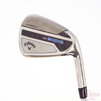 Callaway Paradym Ai Smoke Single Iron 7 Iron True Temper Elevate MPH 95 Steel Stiff Right Handed 37.5in