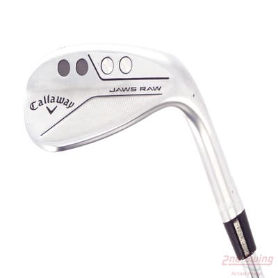 Callaway Jaws Raw Chrome Wedge Lob LW 58° 10 Deg Bounce S Grind True Temper Dynamic Gold Spinner Tour Issue Steel Wedge Flex Right Handed 34.75in