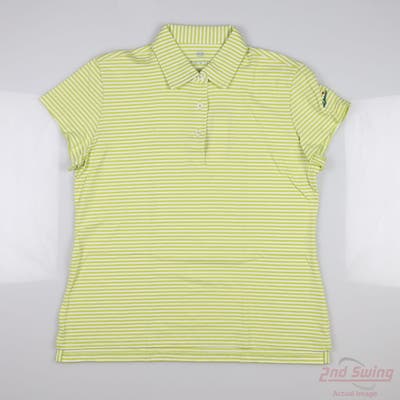 New W/ Logo Womens Renwick Polo Small S Green MSRP $89 R1137