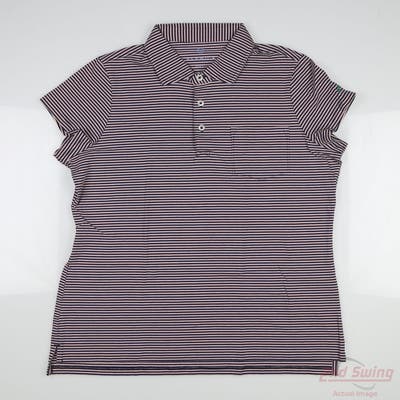 New W/ Logo Womens Renwick Polo Medium M Multi MSRP $89 R1000