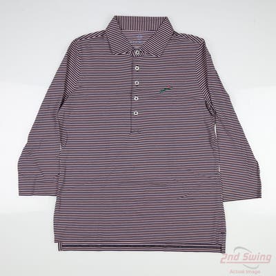 New W/ Logo Womens Renwick 3/4 Sleeve Polo Small S Multi MSRP $95 R1004
