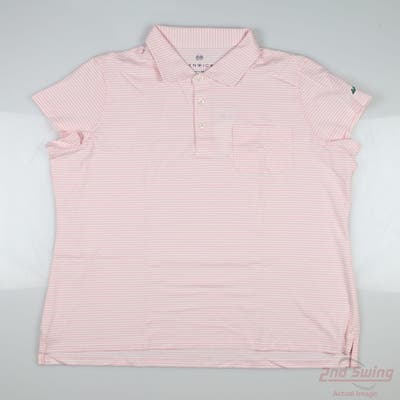 New W/ Logo Womens Renwick Polo X-Large XL Pink MSRP $89 R1000
