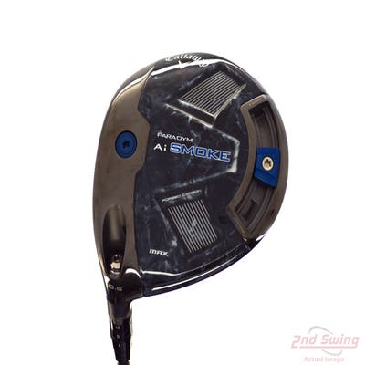 Mint Callaway Paradym Ai Smoke Max Driver 10.5° Mitsubishi Tensei AV-XLINK Blue 55 Graphite Stiff Left Handed 45.25in