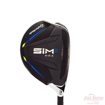 TaylorMade SIM2 MAX Fairway Wood 3 Wood 3W 15° Project X HZRDUS Smoke Black RDX 70 Graphite X-Stiff Right Handed 43.0in