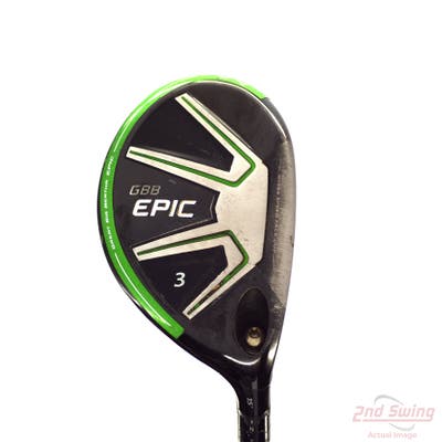 Callaway GBB Epic Fairway Wood 3 Wood 3W 15° Aldila Rogue M-AX 75 Graphite Stiff Right Handed 43.5in