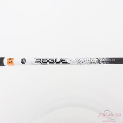 Used W/ Srixon RH Adapter Aldila Rogue White 130 MSI 60 Driver Shaft X-Stiff 44.0in