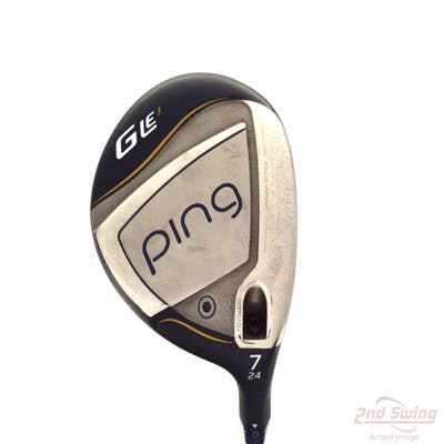 Ping G LE 3 Fairway Wood 7 Wood 7W 24° ULT 250 Lite Graphite Ladies Right Handed 41.5in