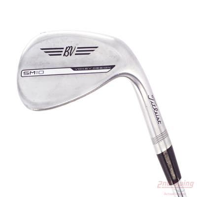 Titleist Vokey SM10 Tour Chrome Wedge Sand SW 54° 10 Deg Bounce S Grind Titleist Vokey BV Steel Wedge Flex Right Handed 35.5in