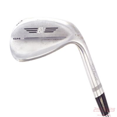 Titleist Vokey SM9 Tour Chrome Wedge Lob LW 60° 8 Deg Bounce M Grind Titleist Vokey BV Steel Wedge Flex Right Handed 35.25in