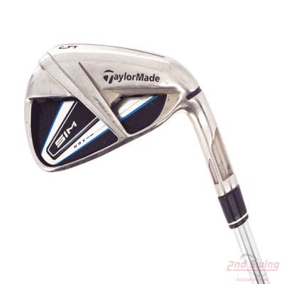 TaylorMade SIM MAX Single Iron 5 Iron Stock Steel Shaft Steel Regular Right Handed 38.75in