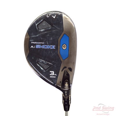Callaway Paradym Ai Smoke Max Fairway Wood 3 Wood HL 16.5° Aldila Ascent 40 Graphite Ladies Right Handed 42.25in