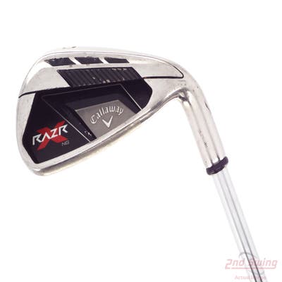 Callaway Razr X NG Single Iron Pitching Wedge PW Callaway Stock Steel Steel Uniflex Right Handed 35.5in