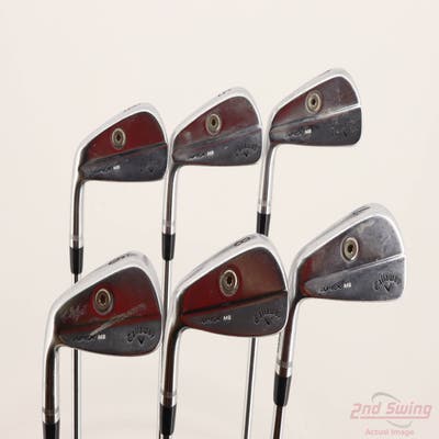 Callaway Apex MB 21 Iron Set 4-9 True Temper Dynamic Gold X100 Steel X-Stiff Left Handed STD