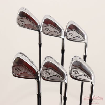 Callaway Elyte HL Iron Set 6-PW AW Mitsubishi MMT 60 Graphite Senior Right Handed -1/4"