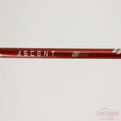 Used W/ Mizuno RH Adapter Aldila Ascent Red 50 Driver Shaft Stiff 44.25in