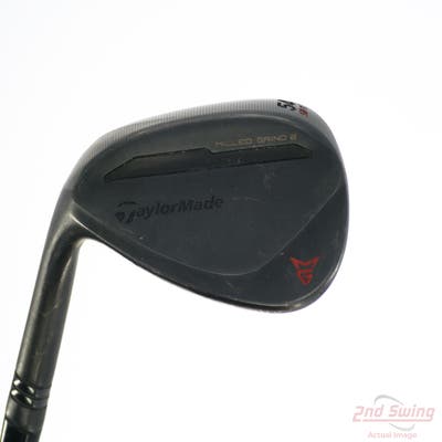 TaylorMade Milled Grind 2 Black Wedge Sand SW 54° 11 Deg Bounce SB True Temper Dynamic Gold S200 Steel Stiff Left Handed 35.5in