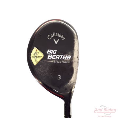 Callaway Big Bertha V Series Fairway Wood 3 Wood 3W Mitsubishi 2nd Gen Bassara E-Series 52 Graphite Regular Right Handed 43.5in