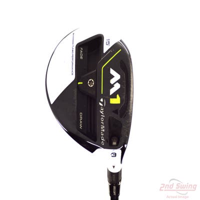 TaylorMade M1 Fairway Wood 3 Wood 3W 15° Mitsubishi Kuro Kage Silver TiNi 70 Graphite Stiff Right Handed 43.5in